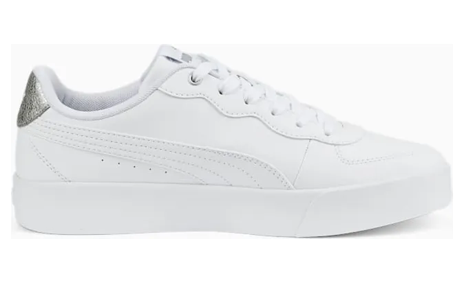 Puma Skye Clean Distressed Zilver/Wit (386666-02)