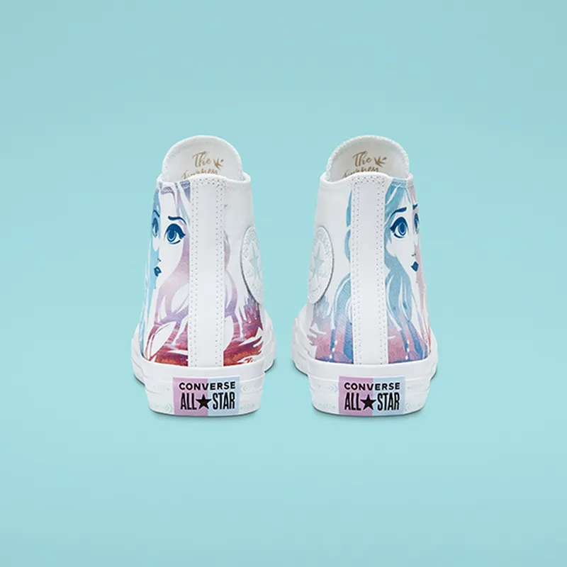 Converse Chuck Taylor All-Star Hi Frozen 2 White White/Multi-White (167357C)