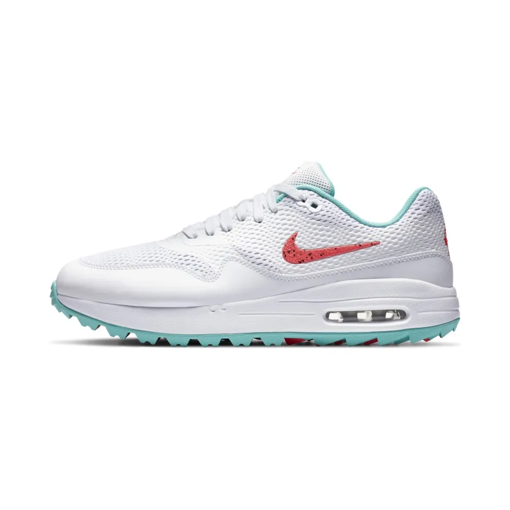 Nike Air Max 1 Golf Watermelon White/Hot Punch-Aurora Green (CI7576-103)