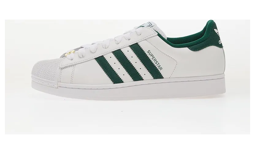 Adidas Superstar Ftw White / Collegiate Green / Gold Metallic
