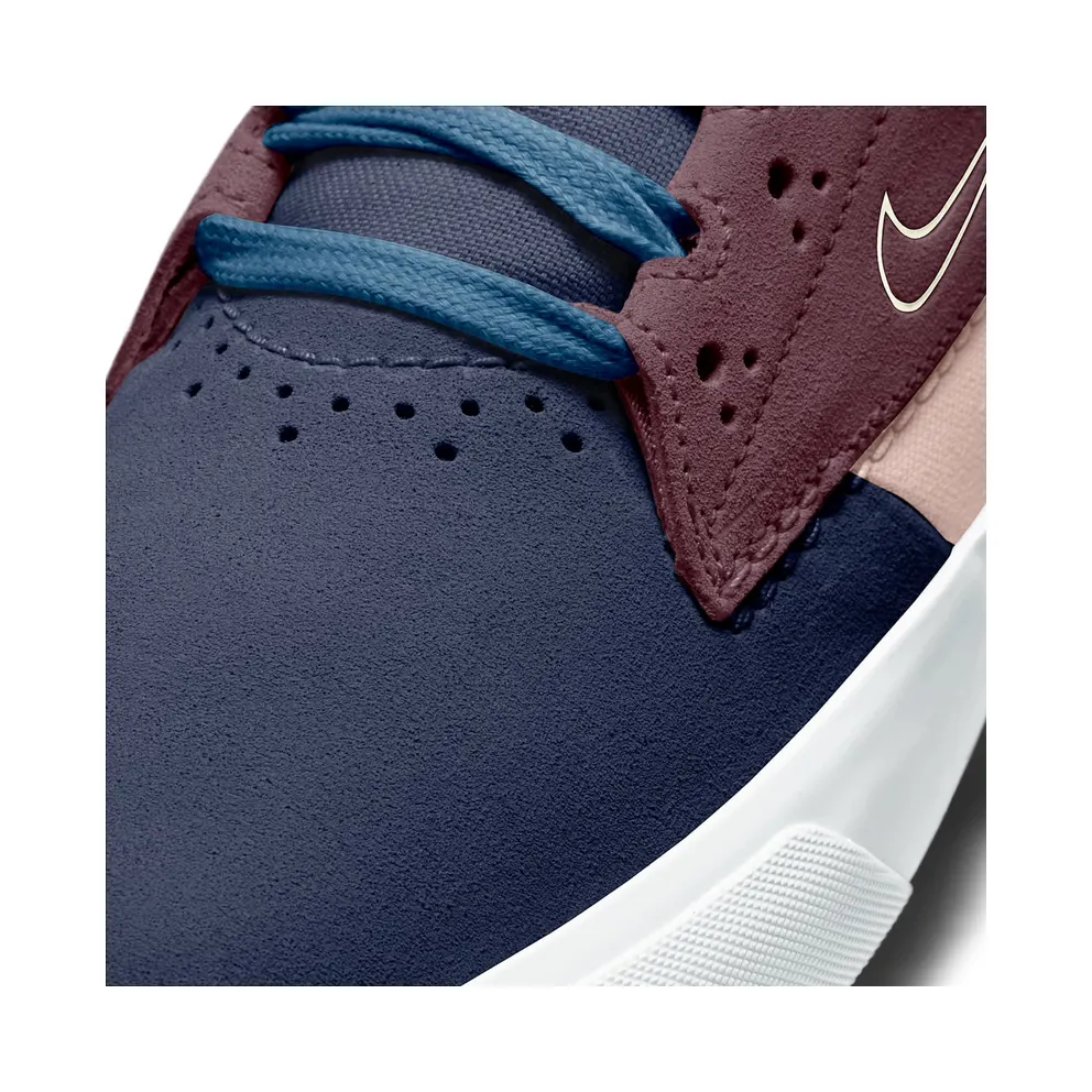 Nike SB Shane Blue “Midnight Navy / Dark Wine / Pink Oxford / Sail” (BV0657-404)