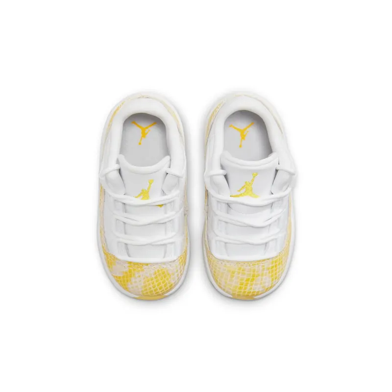 Air Jordan 11 Low TD “Yellow Snakeskin” (645107-107)