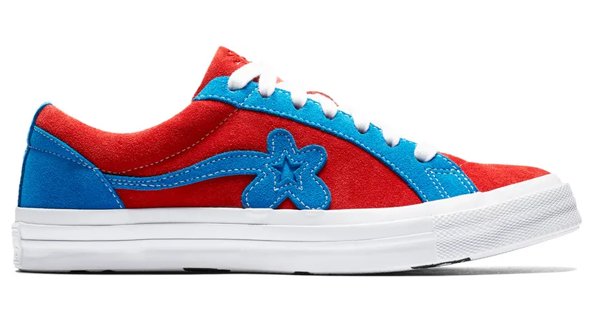 Converse One Star Ox Tyler the Creator Golf Le Fleur Red Blue