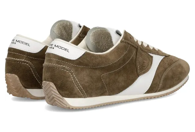 Philippe Model Planche Lateral-logo Suede “Green/White” (PNLU D005) (2)