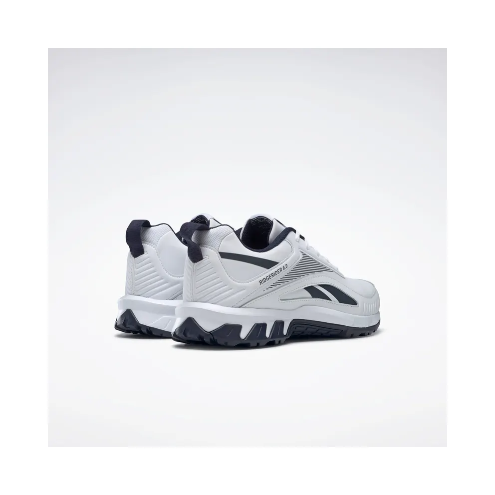 Reebok Ridgerider 6 Leather Shoes Cloud White / Cloud White / Vector Navy