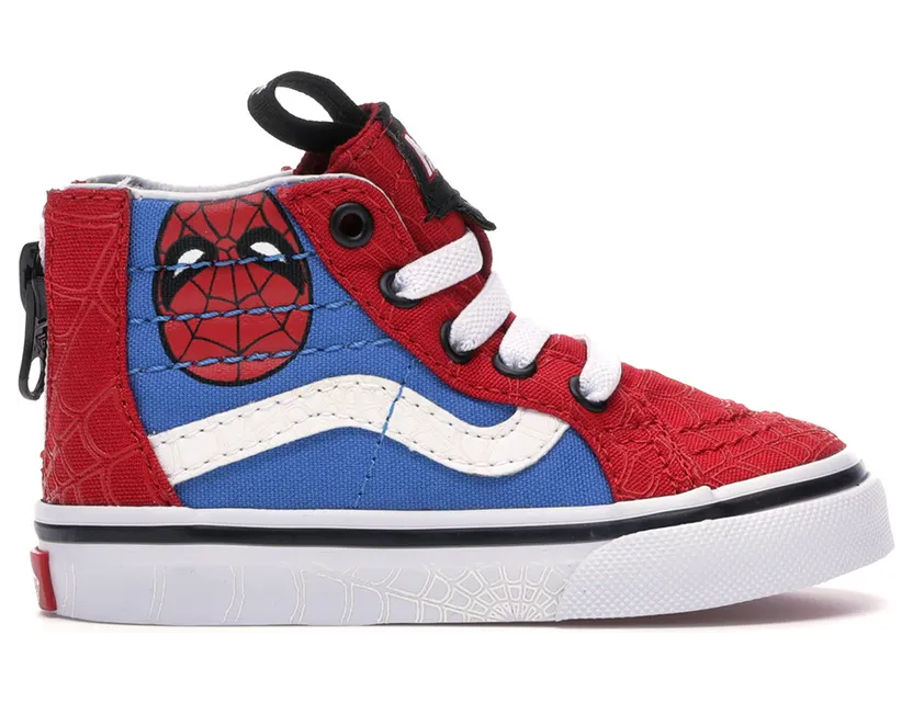 Vans Sk8-Hi Zip Marvel Spider Man (TD) (VNOA32R3U4I)