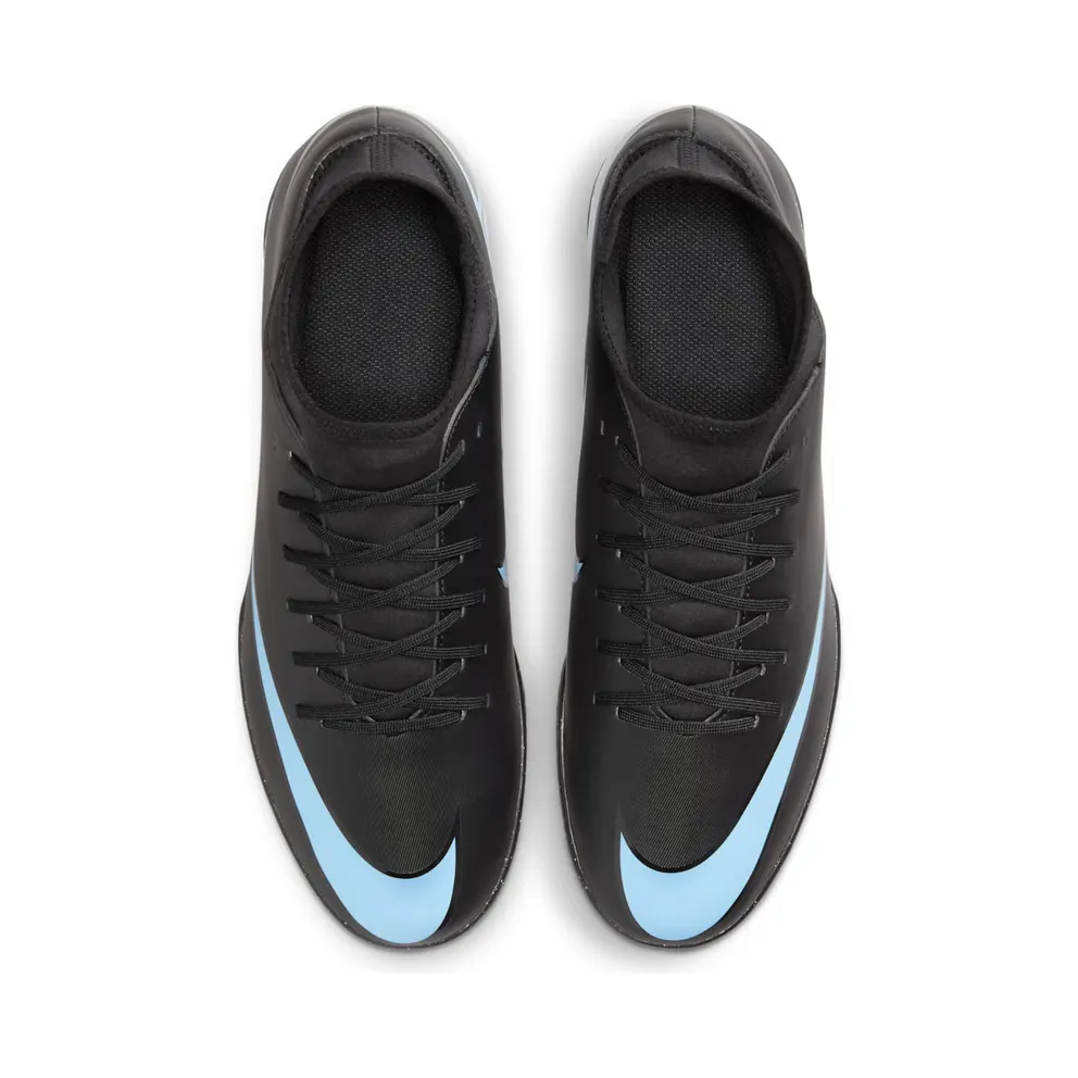 Nike Mercurial Superfly 10 Club IC Black Ice Blue (FQ8315-001)