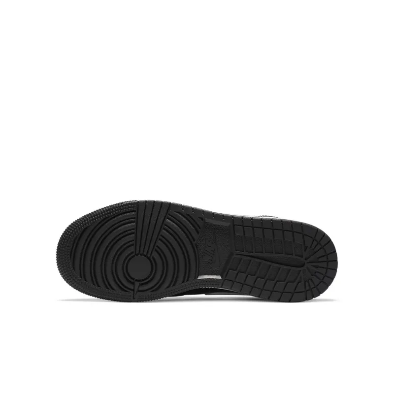 Jordan 1 Mid Black Speckle (GS) Black/White (AV5174-001)