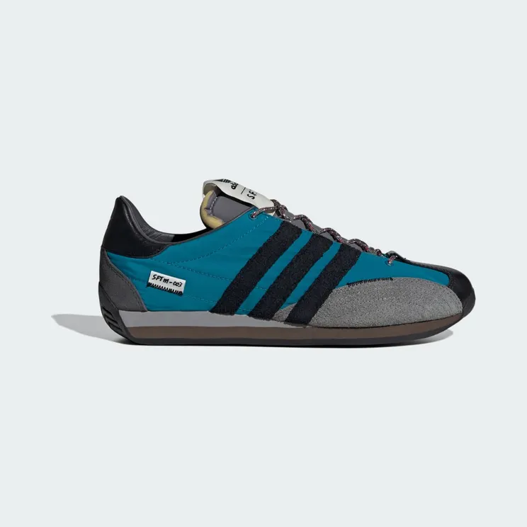 adidas Country OG Low Trainers Active Teal / Core Black / Ash (ID3545)