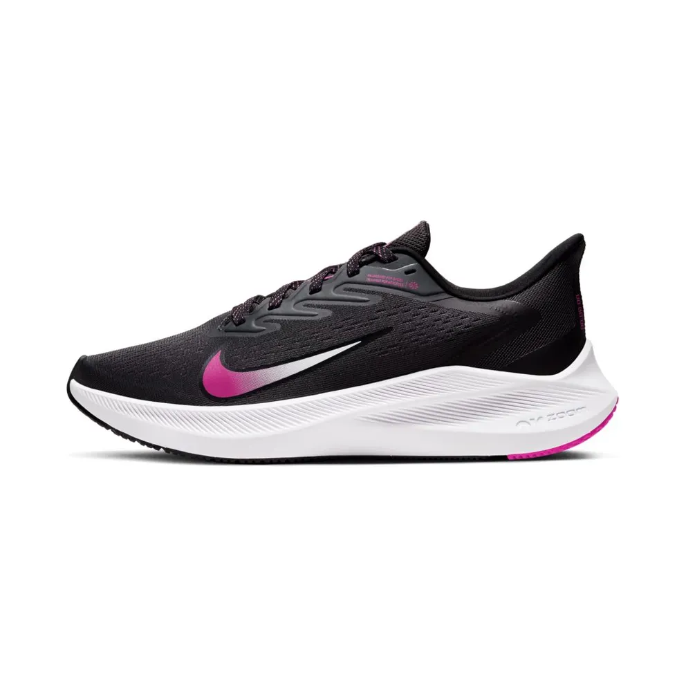 Nike Air Zoom Winflo 7 Dark Smoke Grey Fire Pink (W) (CJ0302-001)