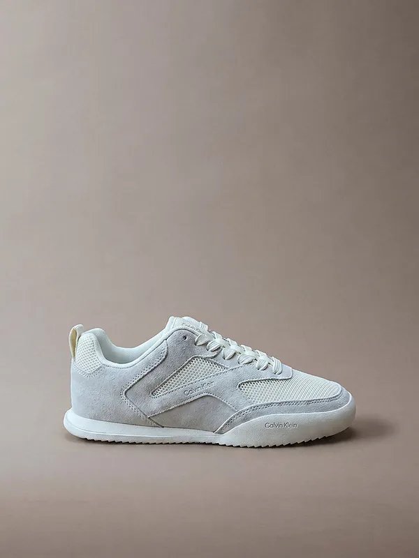 Calvin Klein Ck Kayla – Suede Runner “MARSHMALLOW” (HW0HW03100YBJ)