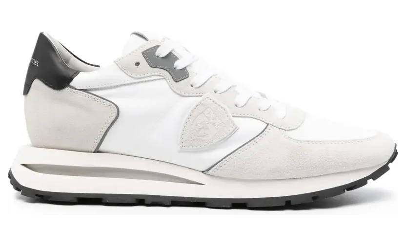 Philippe Model Paris Sneakers mit Kontrasteinsätzen – Weiß (TKLUW007)
