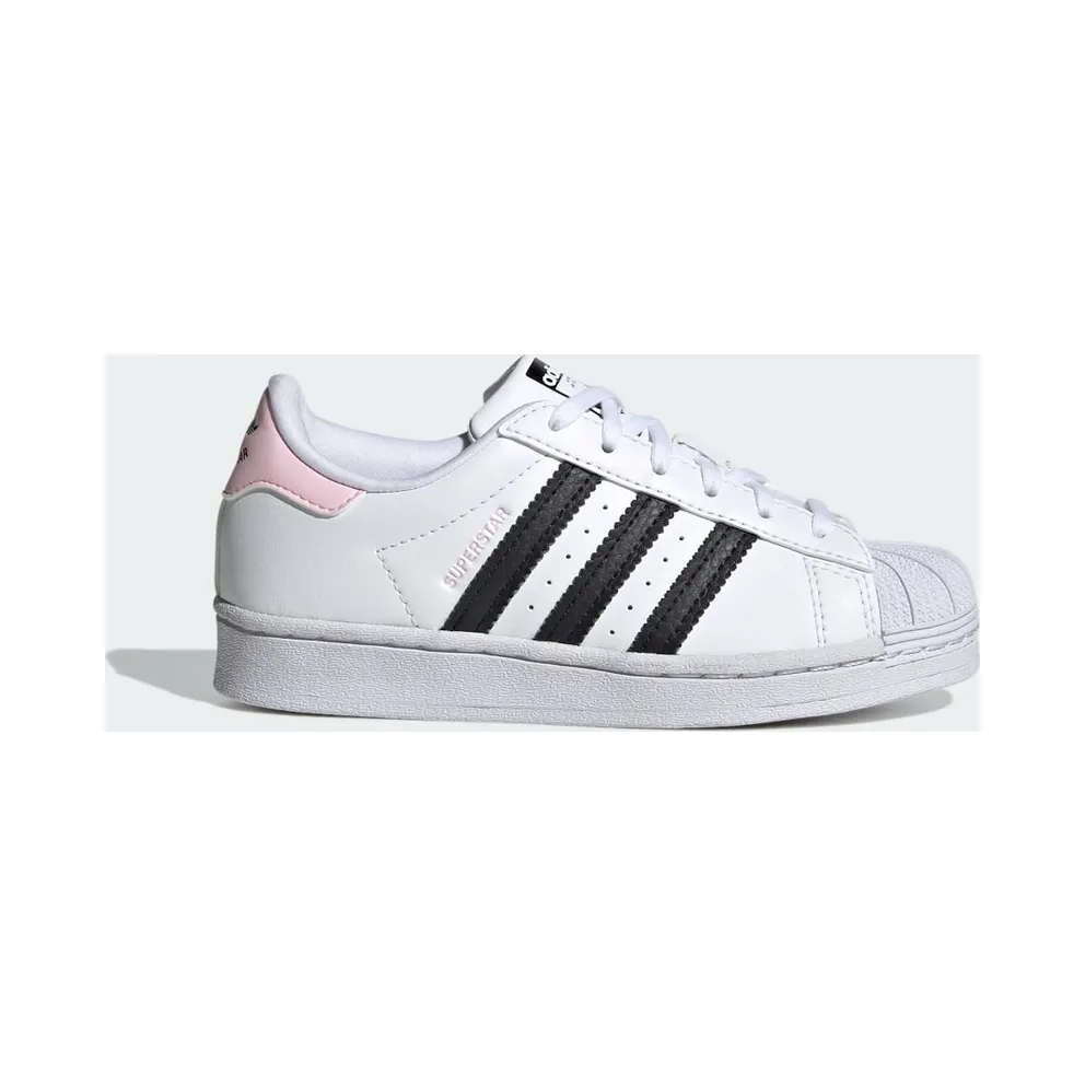 adidas Superstar Schuh Cloud White / Core Black / Clear Pink (GY9318)