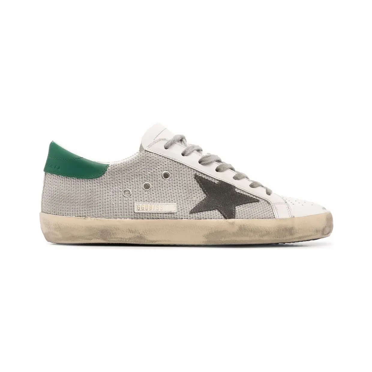 Golden Goose Super-Star met mesh “White” (GMF00101F002686)