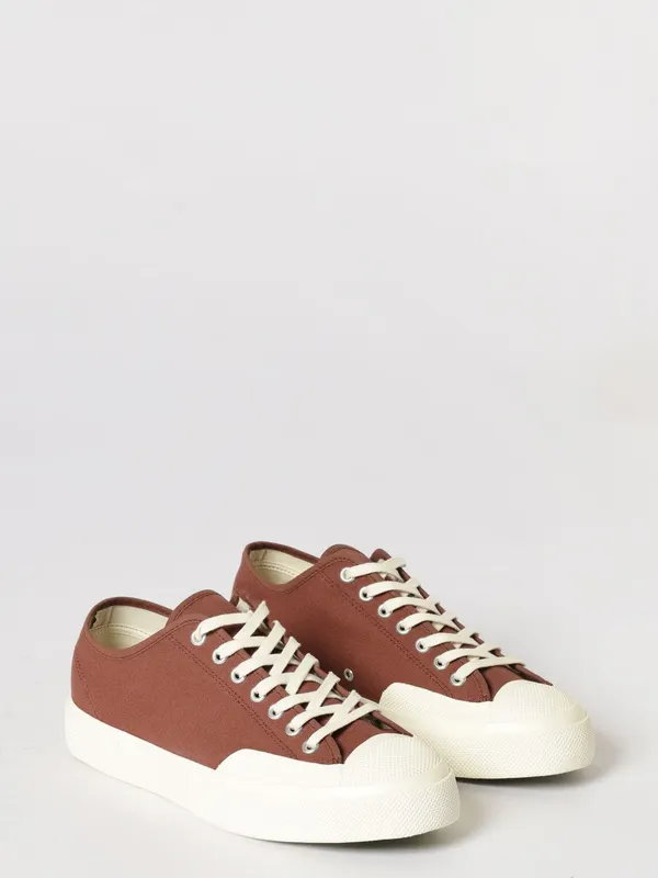 SUPERGA 2432 Works Cotton with Rubber Toe Cap and Sole Brown (S51347WA3A)