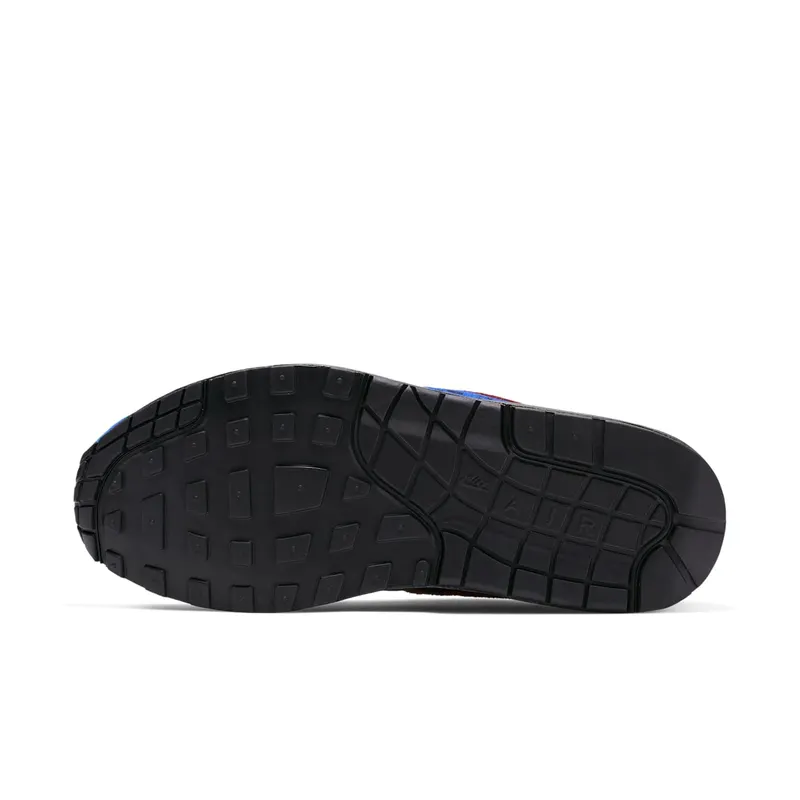 Nike Air Max 1 Black Leopard (W) Black/Red-Royal (BV1977-001)