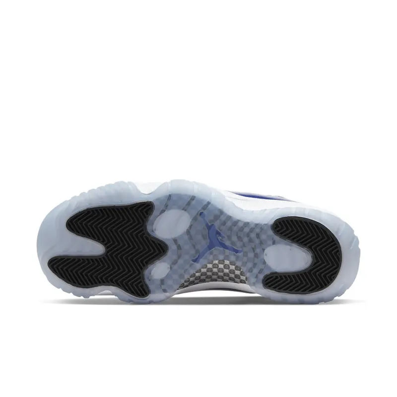 Jordan 11 Retro Low White Concord (W) White/Black-Concord (AH7860-100)