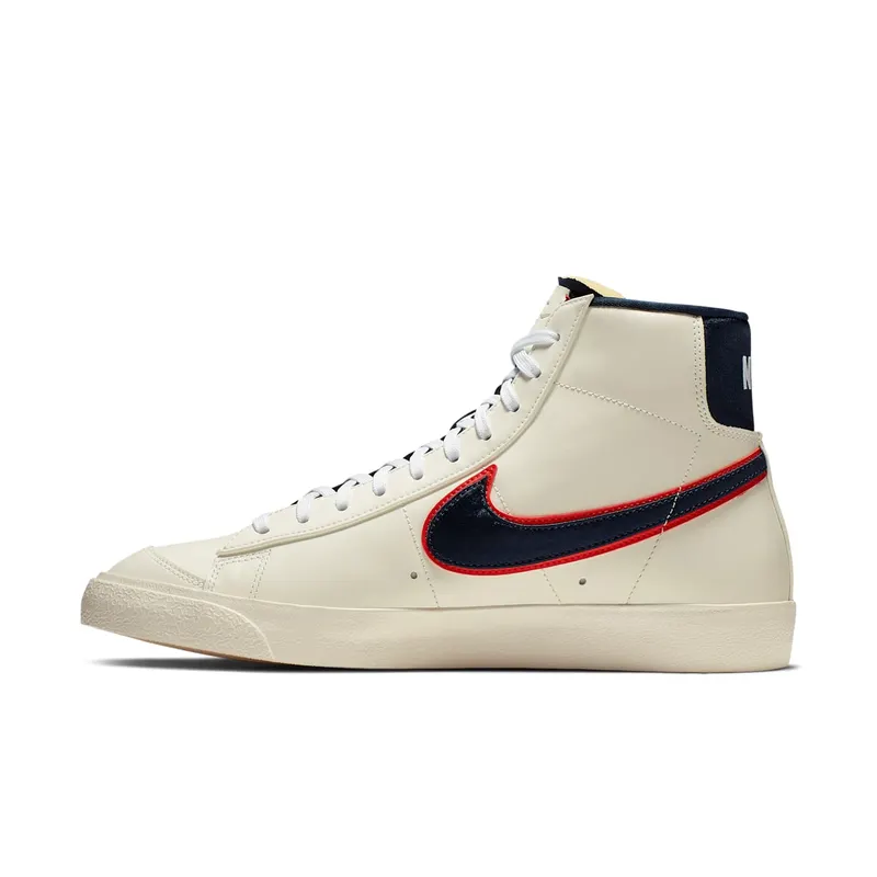 Nike Blazer Mid 77 City Pride Chicago Sail/Total Crimson-Gum Medium Brown-Obsidian (CD9318-100)