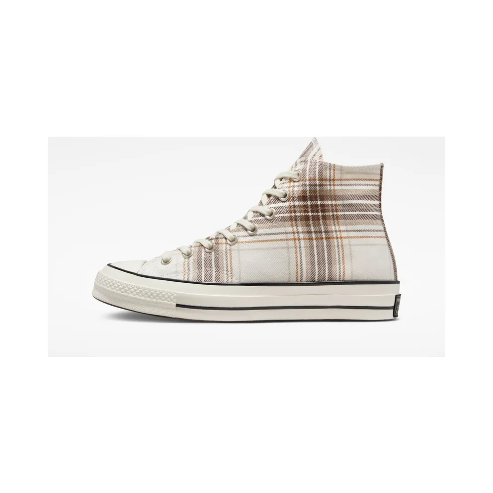 Converse Chuck 70 Tartan Egret/Dark Root/Schwarz (A03914C)