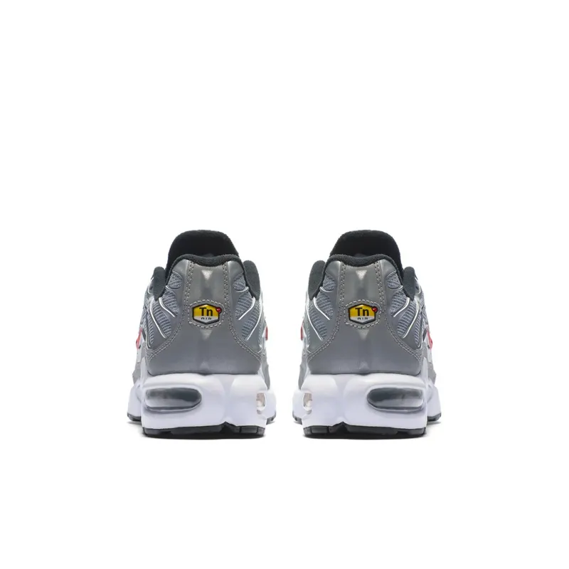 Nike Air Max Plus Silver Bullet (GS) Metallic Silver/University Red-Black-White (921073-001)