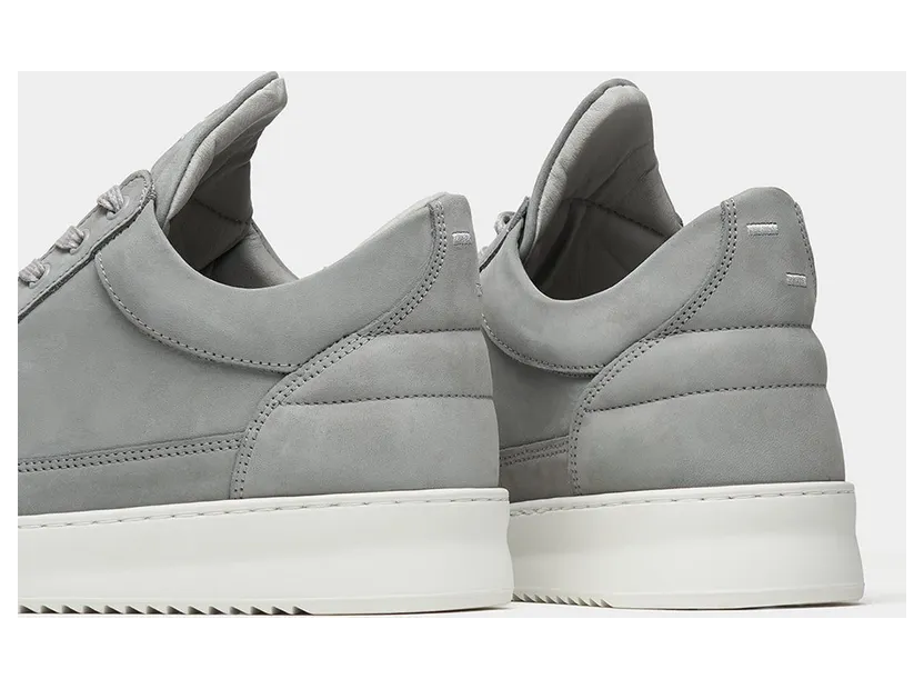Filling Pieces Low Top Ripple Nubuck Cement Grey (5)