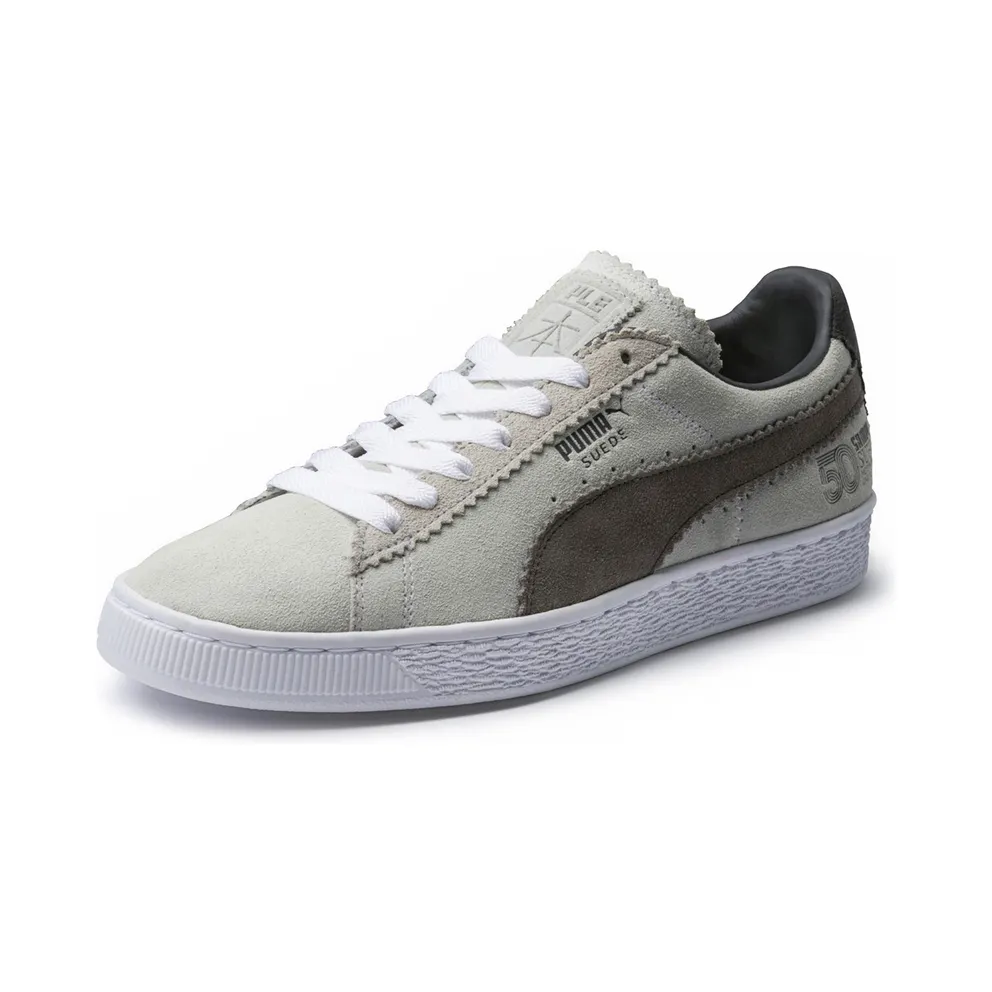 Puma Suede Michael Lau Puma White/Steel Gray (366313-01)