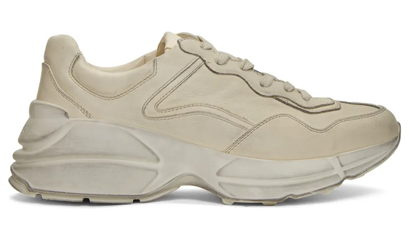Gucci Off-White Rhyton Sneakers (498916 A9L00)