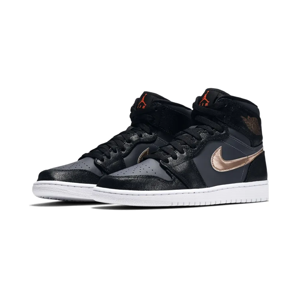 Jordan 1 Retro Bronze Medal Black/Metallic Red Bronze-Dark Grey-White-Infrared 23 (332550-016)