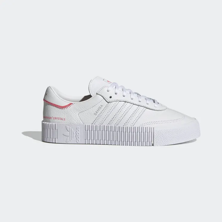 Adidas Swarovski x Sambarose ‘Cloud White’ Cloud White/Cloud White/Silver Metallic (H05131)