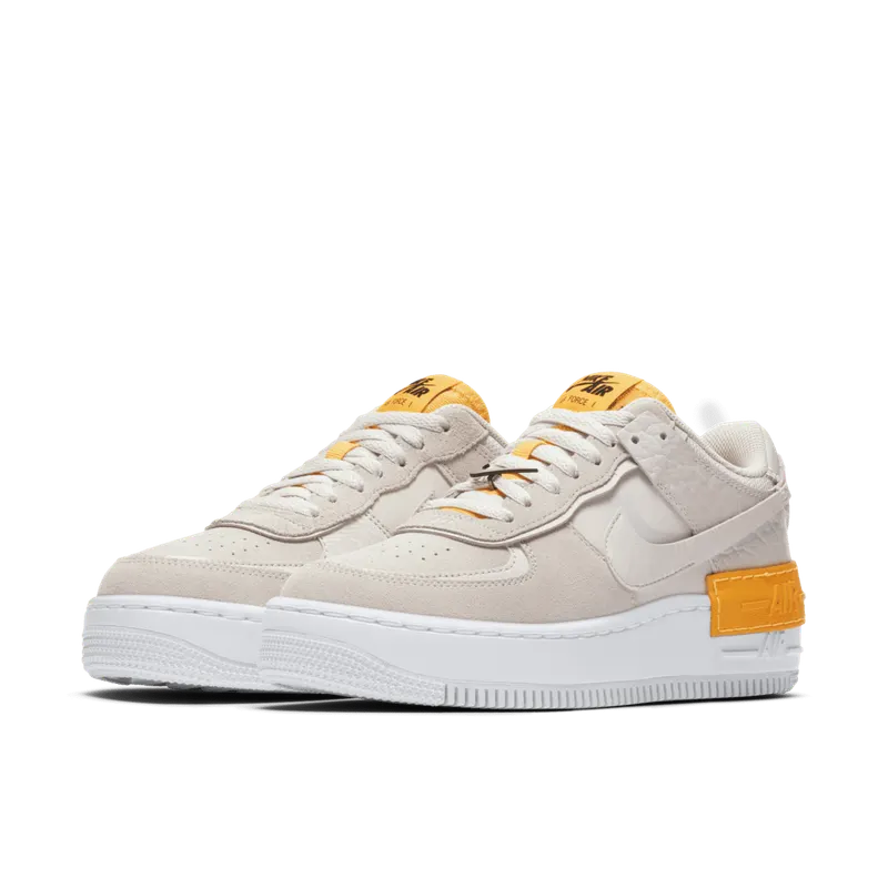 Nike Air Force 1 Shadow Vast Grey Laser Orange (W) Vast Grey/Laser Orange-White-Vast Grey (CU3446-001)