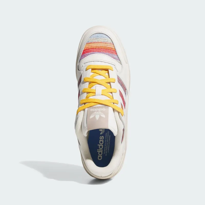 Adidas Forum Low CL “Cloud White Better Scarlet Blue Bird” (JQ2641)