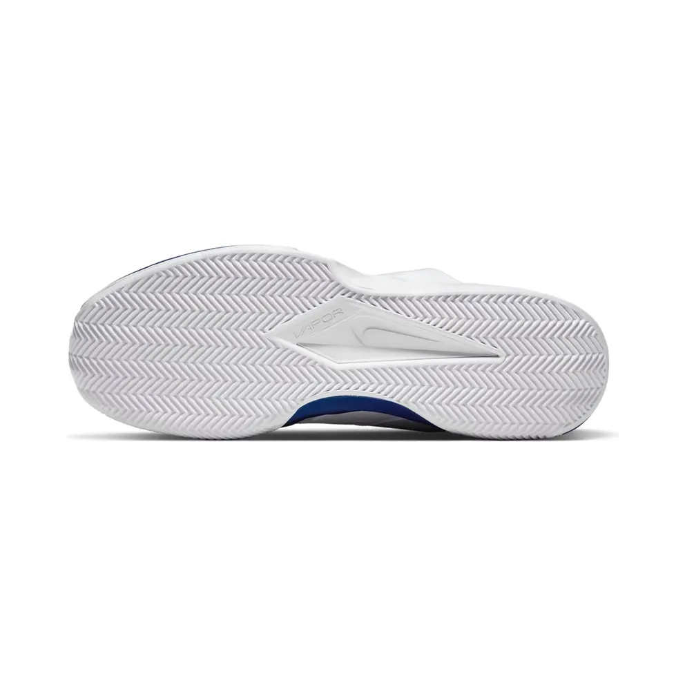 NikeCourt Vapor Lite (gravel) “White / Deep Royal Blue” (DH2949-141)