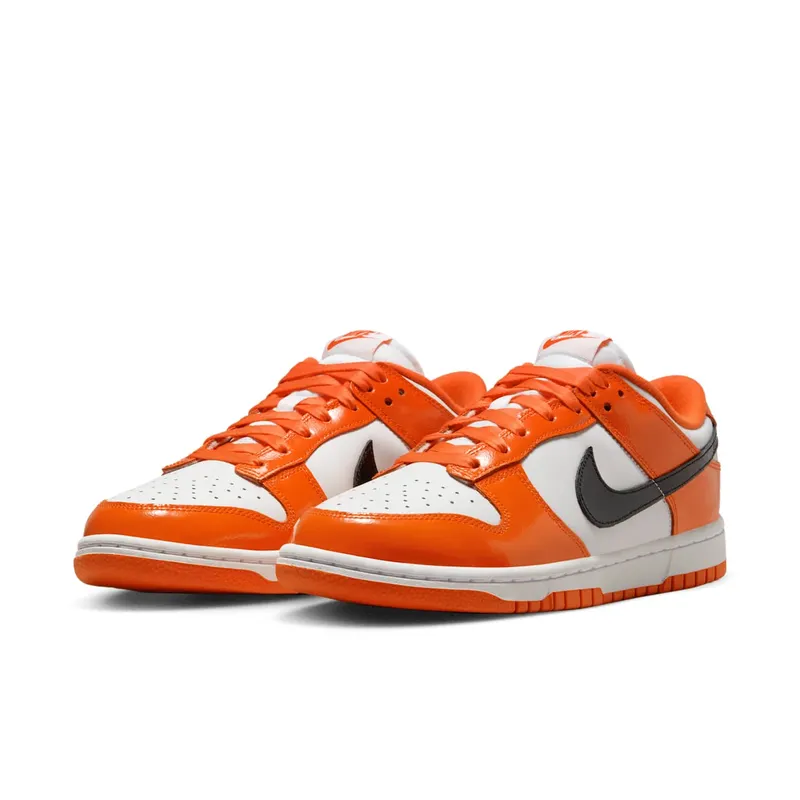 Nike DUNK LO MNS “Orange / Black Patent Leather” (DJ9955-800)