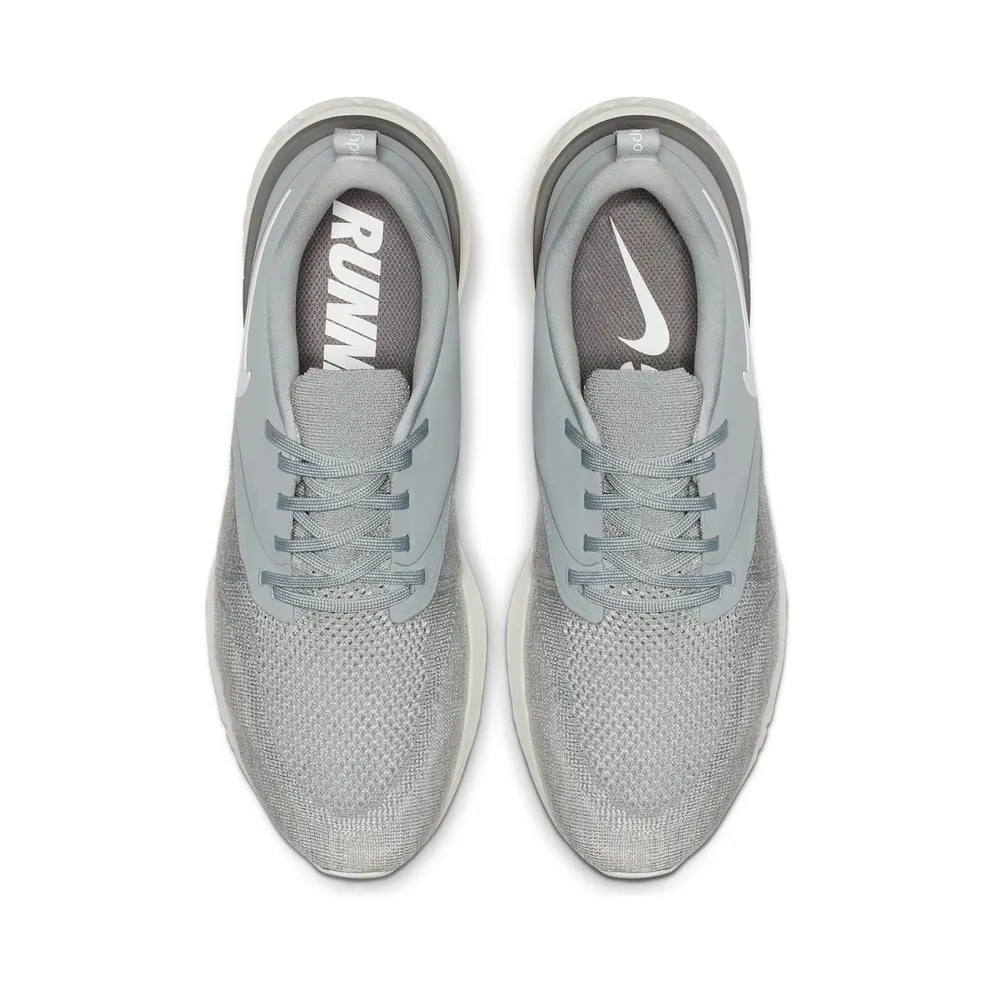 Nike Odyssey React 2 Flyknit Wolf Grey White Wolf Grey/White-Pure Platinum-Light Armory Blue (AH1015-001)