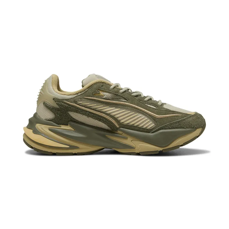 Puma RS Surge Hairy Suede “Pebble Gray / Loden Green” (404327_07)
