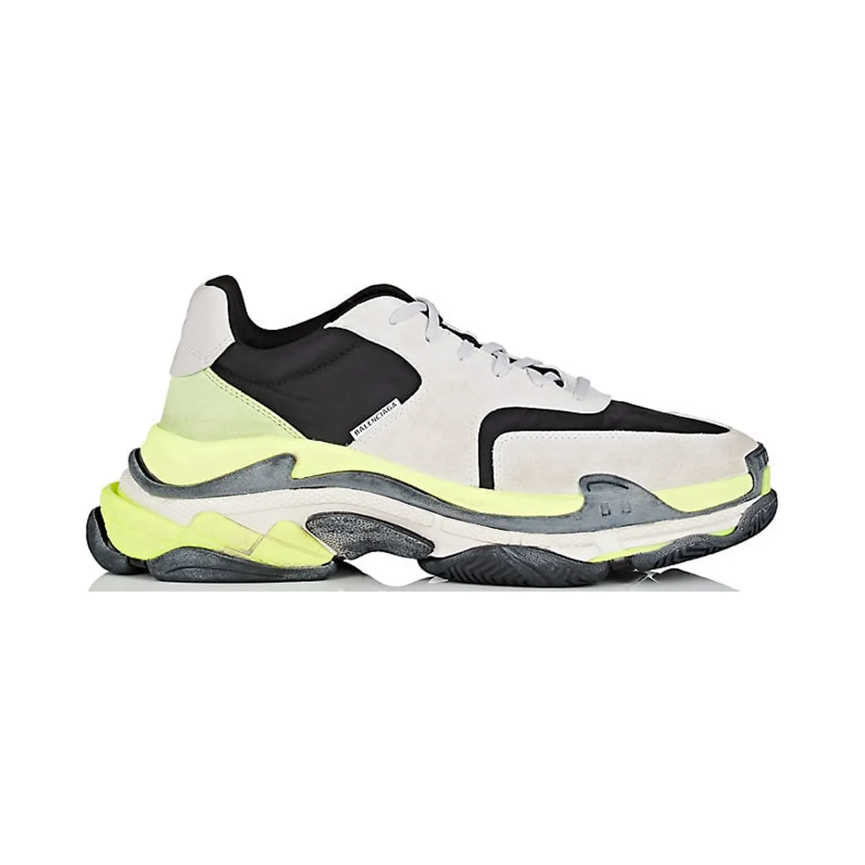 Balenciaga Triple S Grey Yellow (533888 W09T2 1293)