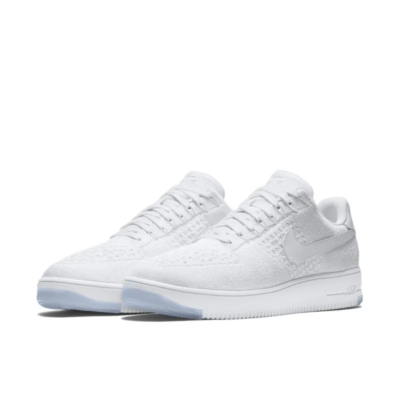 Nike Af1 Ultra Flyknit Low White/White-Ice White/White-Ice (817419-100)