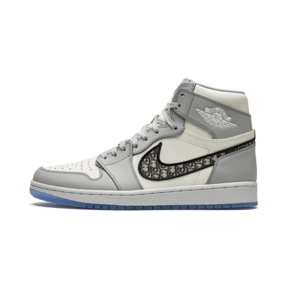 Jordan 1 Retro High Dior Wolf Grey/Sail-Photon Dust-White (CN8607-002)