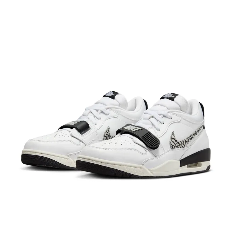 Air Jordan Legacy 312 Low “White Black Elephant Swoosh” (CD7069-110)