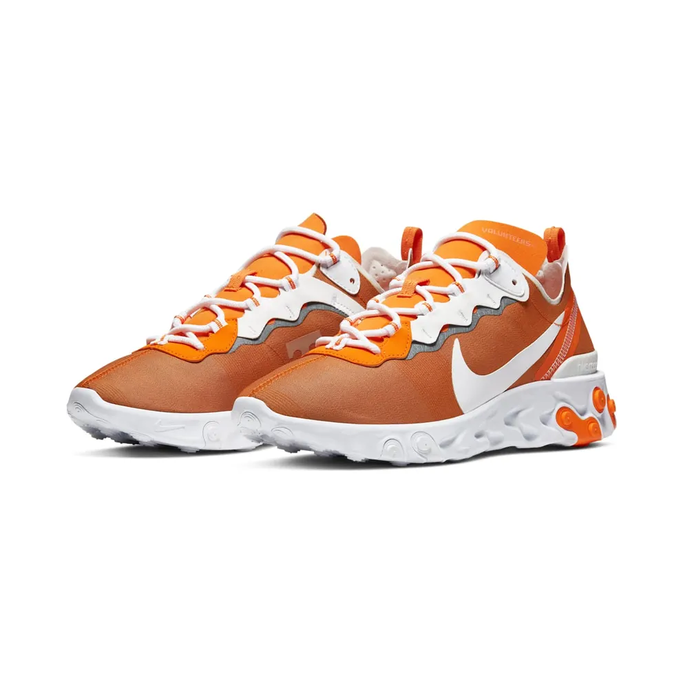 Nike React Element 55 Tennessee Bright Ceramic/White-Cool Grey-White (CK4850-800)
