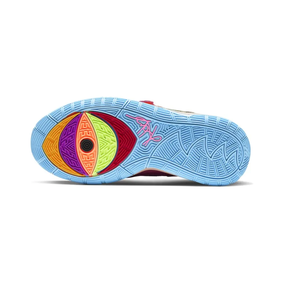 Nike Kyrie 6 Preheat Collection Heal the World (GS) Midnight Navy/Bright Crimson-University Blue-Black (CV5574-403)