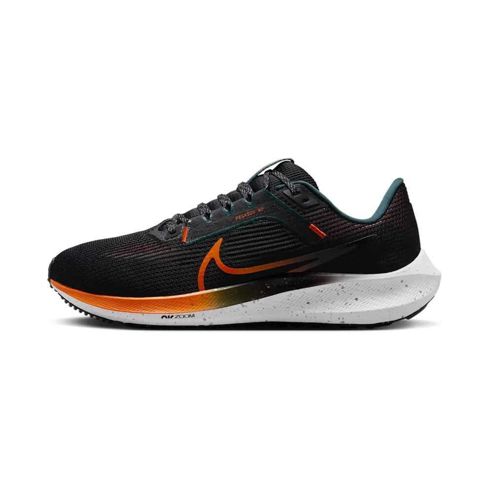 Nike Air Zoom Pegasus 40 Black Safety Orange (FQ8723-010)