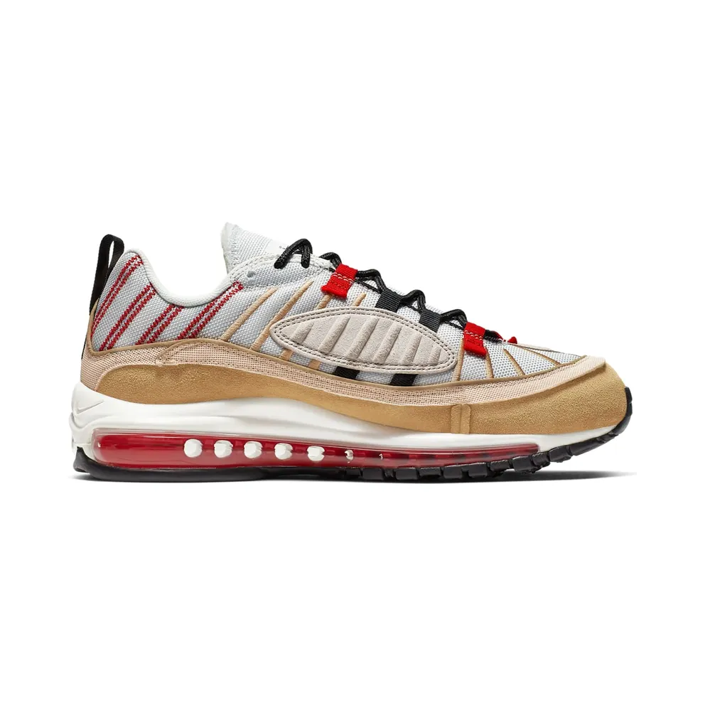Nike Air Max 98 Inside Out Desert Sand Desert Sand/Club Gold-Sail-University Red (AO9380-003)