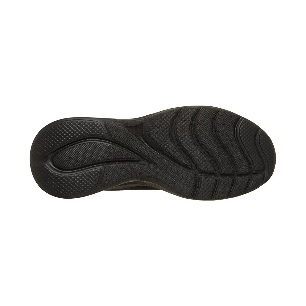 Skechers BOBS Sport Squad Waves – Current Look Sneaker Black