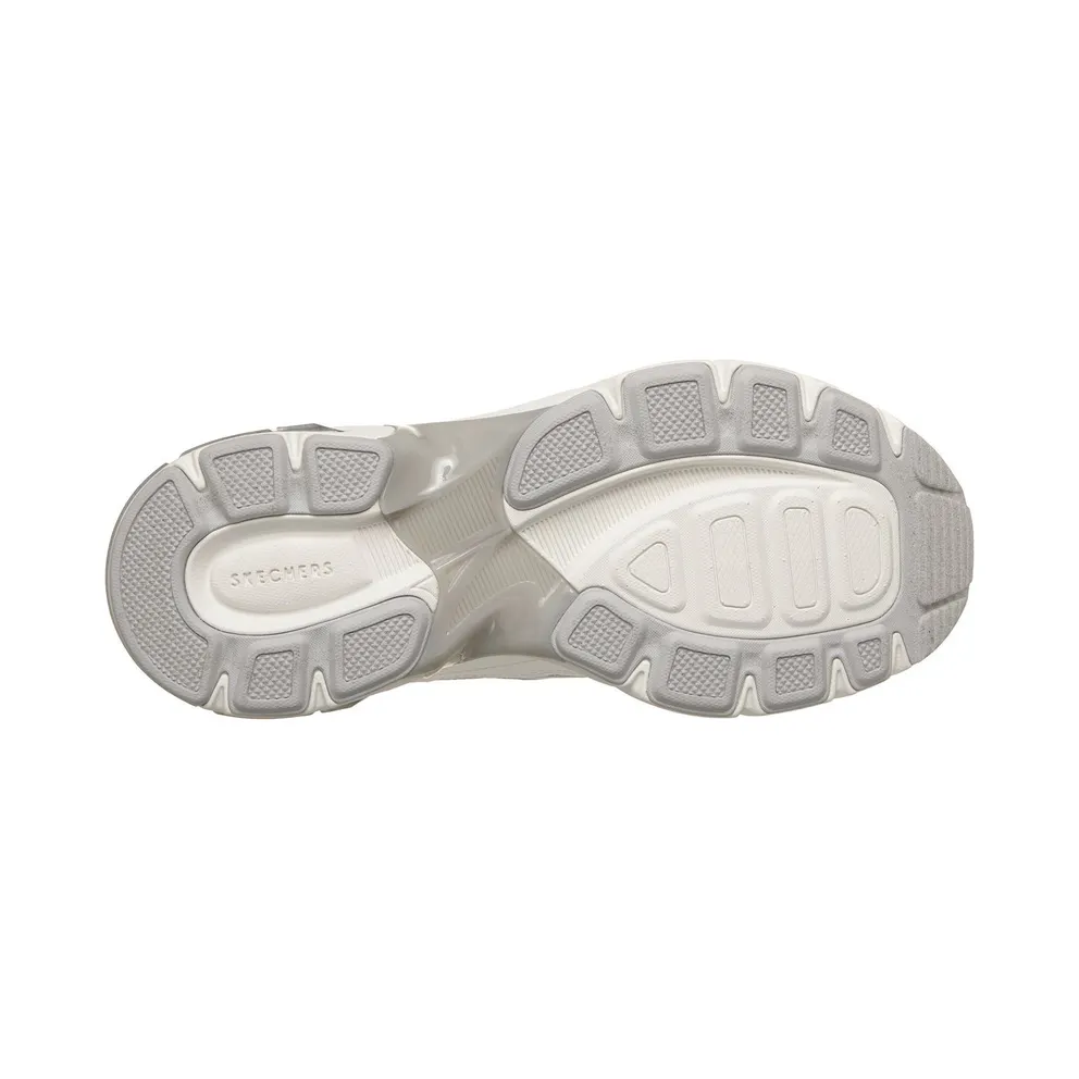 Skechers Shadow – Shiny Wave Sneaker White/Silver