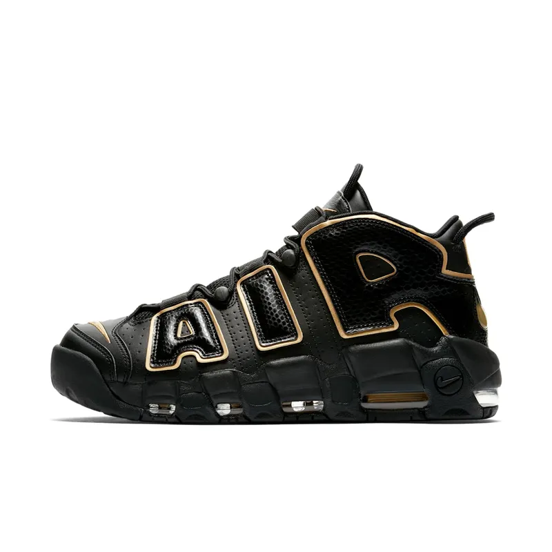 Nike Air More Uptempo 96 France Black/Metallic Gold (AV3810-001)