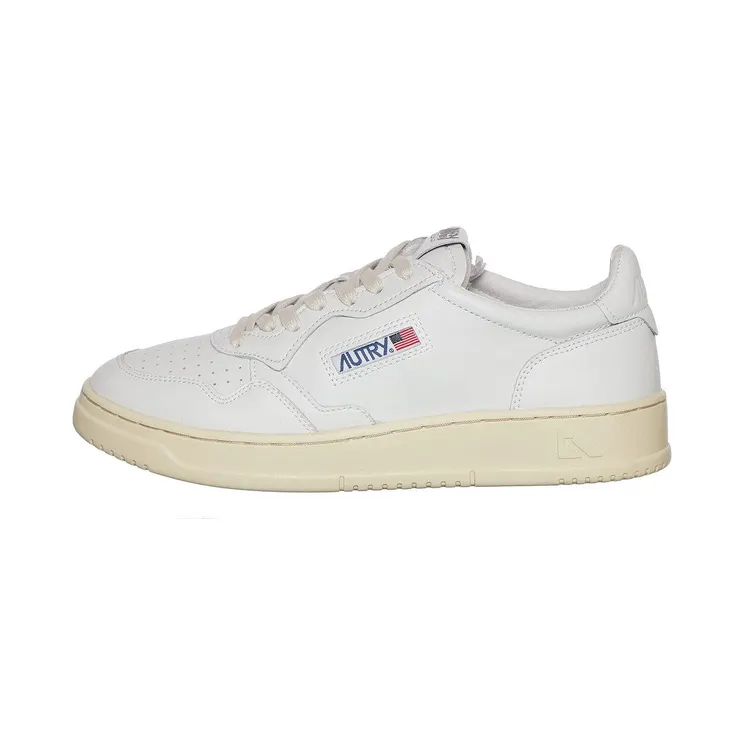 Autry Medalist Low White White (AULMLL15)