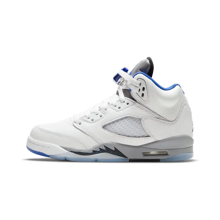 Air Jordan 5 Stealth 2 0 Hyper Royal (GS) “White / Stealth / Black / Hyper Royal” (440888-140)