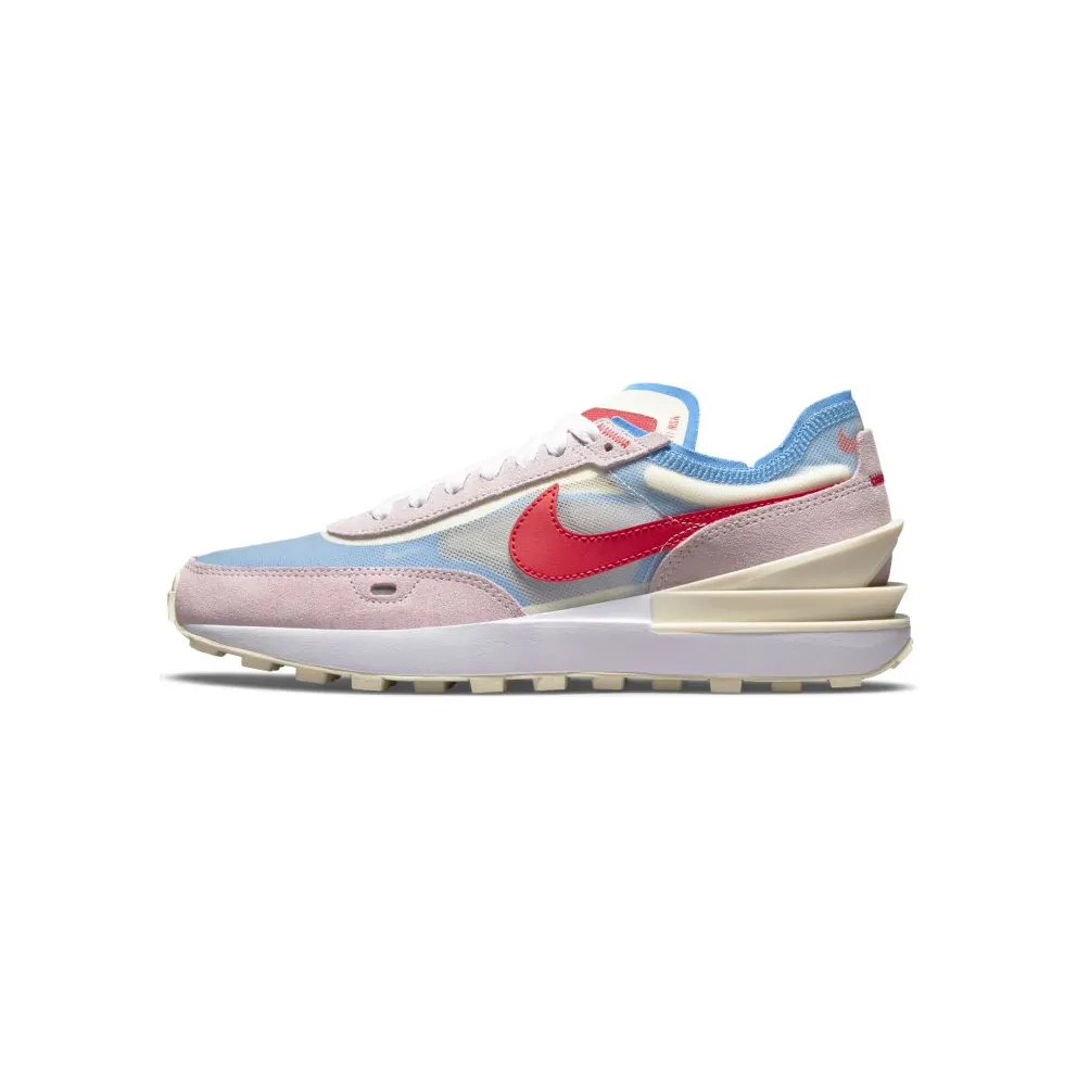 Nike Waffle Oneen “Regal Pink / Coconut Milk / University Blue / Fusion Red” (DN5057-600)