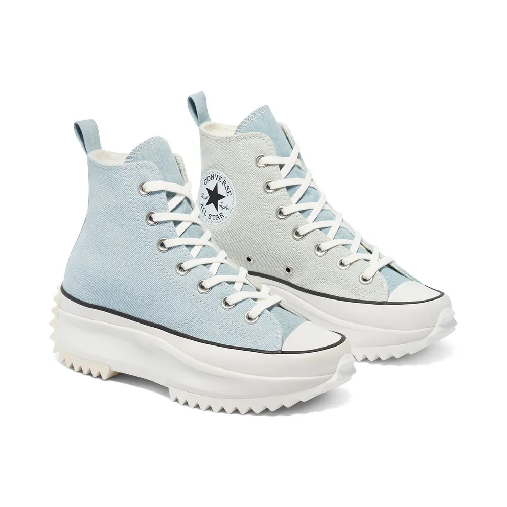 Converse Summer Denim Run Star Hike High Top Blue/vintage White/Black (171894C)